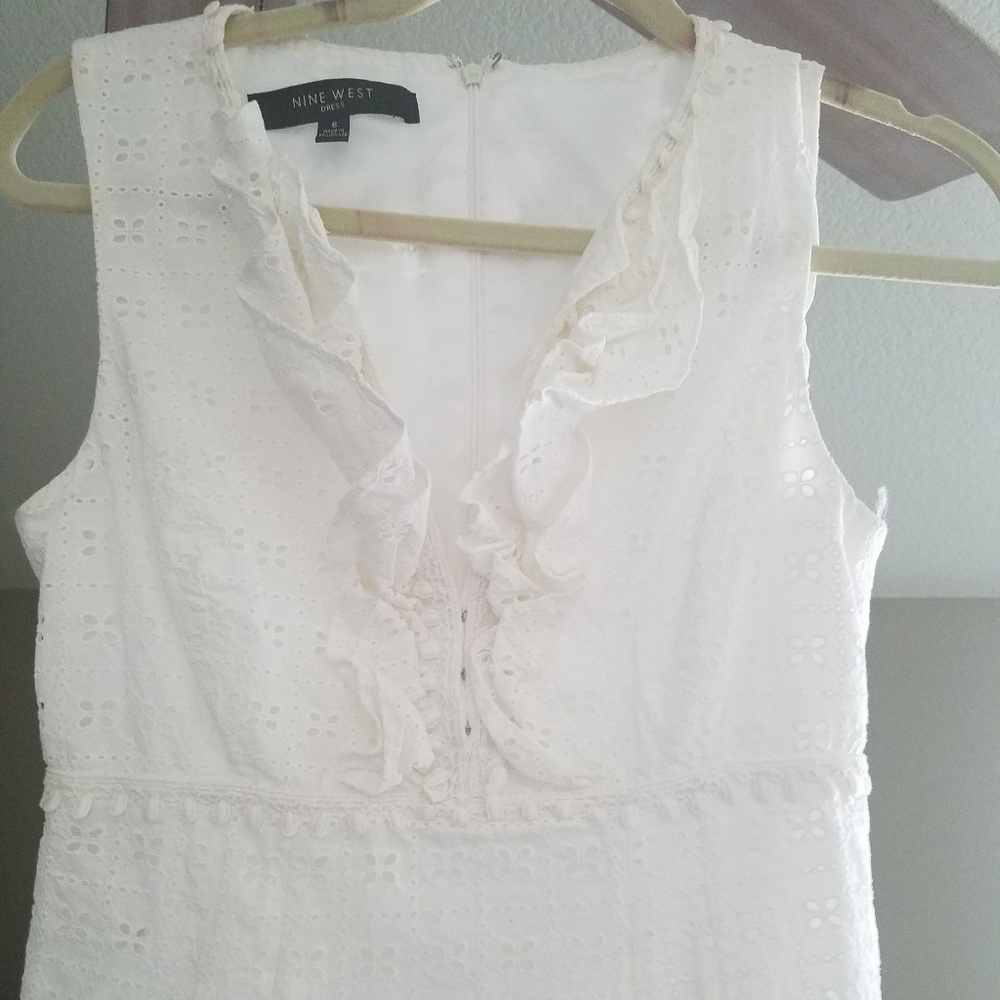 Nine West eyelet dress